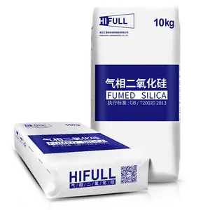 HIFULL 공장 가격 나노 친수성 흄 실리카 전력 sio2 탄산 실리콘 hl-450 LSR 접착제에 강화
