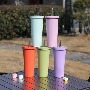 Wholesale Rubber Painting Customized Double Wall 304 Stainless Steel <b>Coffee</b> Mug Insulated Tumbler <b>Bottle</b> Thermal <b>Coffee</b> Cups - Product Image 1