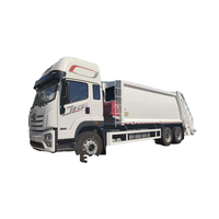 Camion compacteur de déchets FAW 20 mètres cubes 6x4 à transmission manuelle, moteur diesel, prix de vente