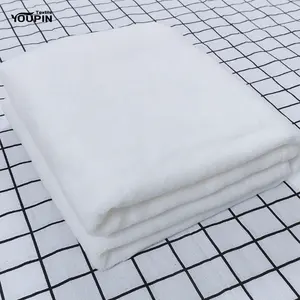 30x40 Inches White Blanket Sublimation Soft 100% Polyester Flannel Fleece Baby Blanket for DIY Craft Printing
