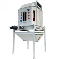 Refroidisseur de granulés d'aliments pour animaux à contre-courant facile à utiliser Machine de refroidissement de granulés d'alimentation en bois Tour de refroidissement par air Refroidisseur de granules