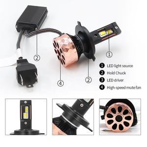 Werks steckdose CL80S Auto-LED-Scheinwerfer 200W Hochleistungs-Außen antrieb H4 H7 H11 9005 9006 9012 Universal H1 Auto-LED-Leuchten - Product Image 2