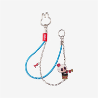 POP MART Original Labubu the MONSTERS Let's Checkmate Série – Pendentif Boîte Mystère Porte-Clés Téléphone Sac Décorations Cadeaux