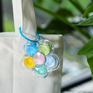 Bview Art Little Flower Paint Box - Set di Colori Acquerello Perlescenti Portatile con Portachiavi, Confezione da 3ml per Età 8+, Si Dissolvono in Acqua - Product Image 4