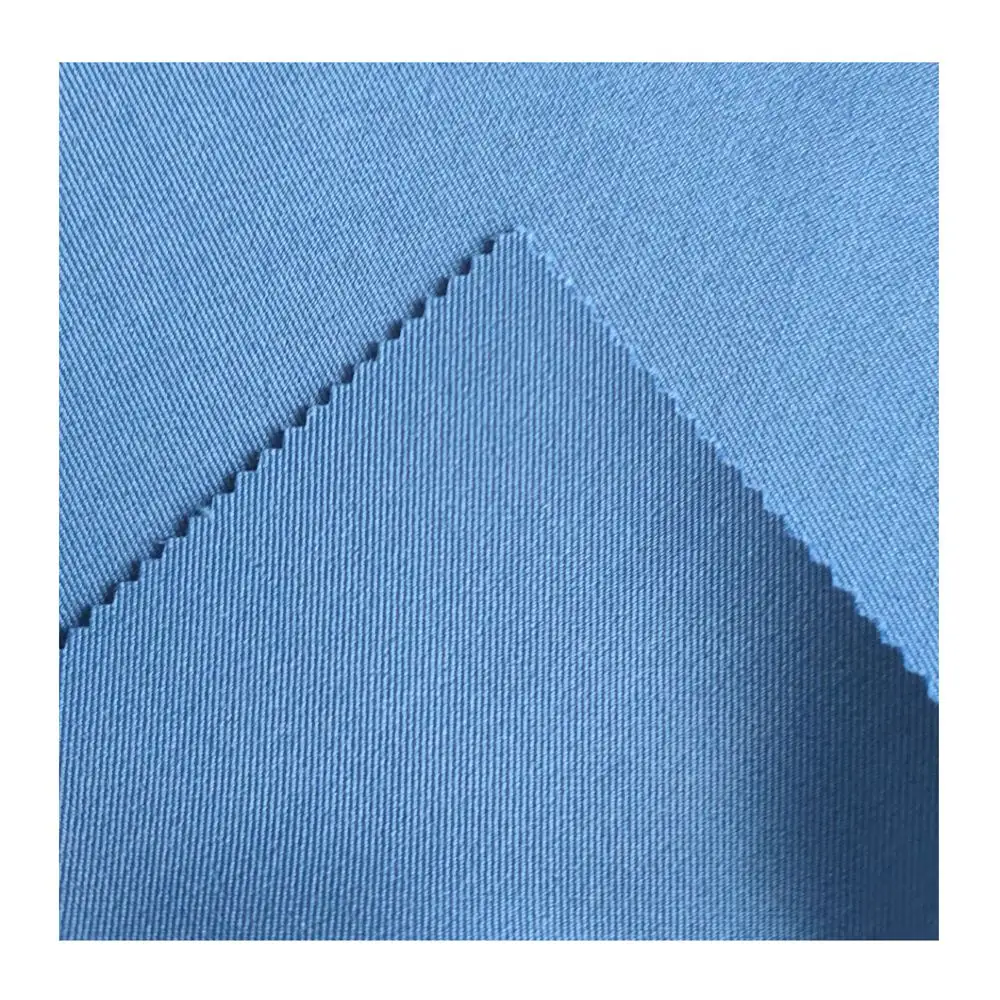 Fashion apparel TR twill fabric 92%T 8%SP four side bullet fabric 160gsm for Suit trousers T-shirt dress plain customized.
