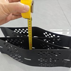 Griglia Geocellulare Nera in HDPE da 6 Pollici per Stabilizzazione del Terreno, Ideale per Vialetti Fai-da-te, Campeggi, Parcheggi RV, Pendii e Giardini - Product Image 1