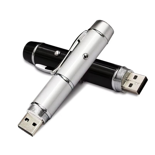 Factory Best Selling Usb Laser Pointer Pen Custom Logo Usb Pendrive8gb 128gb 4gb 8G Usb 2.0 Flash Drive Laser Pointer Ball Pen