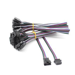 JST 2 3 4 5 6 دبوس SM ذكر وأنثى لون واحد RGB RGBW RGBCCT سلك سلك خنزير الذيل المكونات - Product Image 3