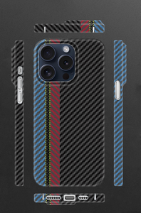 เคสคาร์บอนไฟเบอร์คุณภาพสูงสำหรับ Kevlar aramid เคสโทรศัพท์ไฟเบอร์พร้อมแม่เหล็กสำหรับ iPhone 14 15 16 Plus Pro MAX - Product Image 5