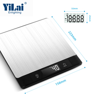 New Smart Blue zahn Nutrition Scale mit 649 Kinds Food Datas Digital 5kg Multifunction Food Weighing Kitchen Scale