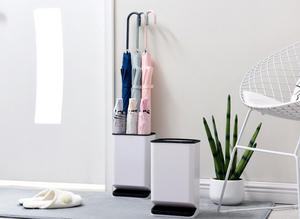 HJH548 Soporte para 6 Paraguas Pequeños, Soporte de Entrada Independiente para Bastones y Bastones de Caminar con Bandeja Recolectora - Product Image 5