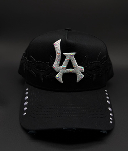 Maßgefertigte 31 Design Strass 5-Panel Wildleder Baseballkappe mit Bildmotiv Verstellbare Gold-Kupfer-Schnalle für Outdoor-Sport - Product Image 4