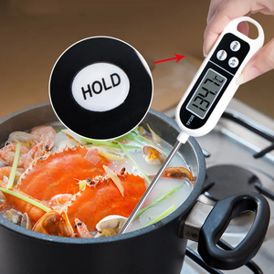 TP300 <span class=keywords><strong>Thermomètre</strong></span> de cuisine numérique pour la cuisson de la viande Sonde de cuisson des aliments Barbecue Four électronique - Product Image 3