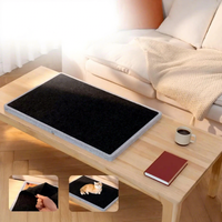 Boîte de rangement portable en feutre de fibres tissées pour table de puzzle, style tiroir, idéale pour les enfants et adaptée à tous les âges
