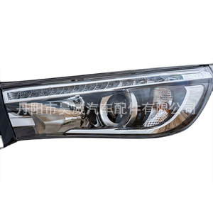 Feux avant pour Toyota Hilux Revo Pick-up 2015 2016 2017, assemblage partiel, éclairage latéral LED - Product Image 4