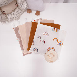 Kangobaby Mousseline Bébé Facetowel Coton 5 pack/set Burp Cloth Solide Bébé Mousseline <span class=keywords><strong>de</strong></span> <span class=keywords><strong>toilette</strong></span> - Product Image 4