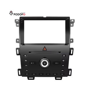 Podofo <span class=keywords><strong>prix</strong></span> d'usine 10.1 "panneau de cadre d'autoradio pour <span class=keywords><strong>FORD</strong></span> <span class=keywords><strong>EDGE</strong></span> 2015 DVD cadre de voiture Canbus boutons clés de dangers serrure centrale - Product Image 1