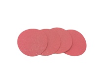 Disque de ponçage en céramique rose 125 mm (5 pouces) à fixation auto-agrippante, disques abrasifs P80 P120 P180 pour ponceuse orbitale et peinture automobile