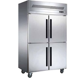 Cuisine commerciale refroidisseur vertical à 4 portes en acier inoxydable 201/304 équipement de réfrigération pour le contrôle du climat de refroidissement de <span class=keywords><strong>la</strong></span> viande - Product Image 2
