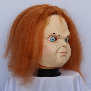 Máscara de Chucky, Talla Única, Accesorio de Disfraz de Halloween, Accesorio de Cosplay - Product Image 3