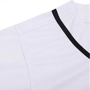 เสื้อเบสบอลแบบยูนิเซ็กซ์ แขนครึ่งตัว สีพื้น ติดกระดุมด้านหน้า มีเชือกผูก ปรับขนาดได้ ระบายอากาศได้ดี ซับเหงื่อ ไซส์พลัส - Product Image 4