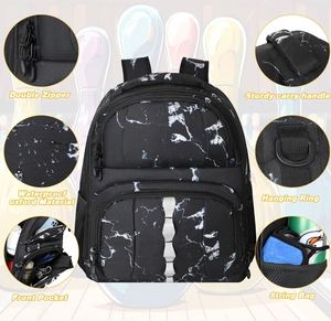 2 Ball <b>Bowling</b> Backpack <b>Bowling</b> Ball Bag with Shoe Compartment <b>Bowling</b> Ball Backpack for Men and Women - Product Image 4