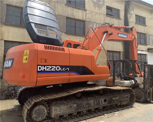 À vendre à bas prix Excavatrice sur chenilles d'occasion originale Doosan DH220LC-7 Doosan DH220LC de grande performance - Product Image 3