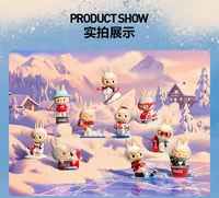 POP Mart Original les MONSTRES Labubu Coo Ca-Coo La Série Figurines Mystère Aveugle Boîtes Jouets