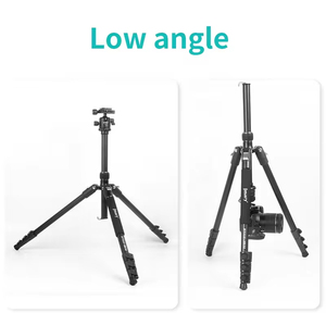 Hot Bán Jmary 2 Trong 1 Gấp Nhôm Nhỏ Gọn Chuyên Nghiệp 360 Xoay Tripod Đứng Monopod Máy Ảnh Điện Thoại Tripod - Product Image 2