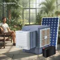 Nouveau Climatiseur de Fenêtre Solaire, Rafraîchisseur d'Air à Énergie Solaire, Climatisation