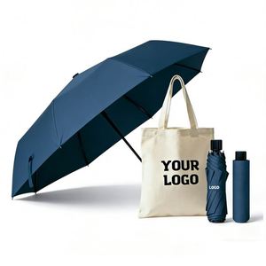 ร่มกันฝนแบบพับได้ปี 2026 พร้อมโลโก้ ขายส่งราคาถูก ร่มกันรังสียูวี ลายพิมพ์ตามสั่ง ของขวัญส่งเสริมการขายสำหรับธุรกิจ - Product Image 1