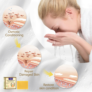 Jabón Facial Natural en Barra <span class=keywords><strong>con</strong></span> Extracto de Ácido Salicílico, Limpieza Facial, Reparación de Piel Dañada, Exfoliante, Tratamiento <span class=keywords><strong>para</strong></span> el Acné, Jabón de Belleza de Fábrica - Product Image 4