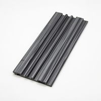 Panel Dinding PVC PS Tahan Air Kustom untuk Dekorasi Interior Apartemen, Kisi-kisi Plastik dengan Harga Pabrik untuk Desain Interior