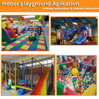Petit équipement de jeu souple intérieur pour parc d'aventure parc d'attractions école centre commercial mousse durable et matière plastique