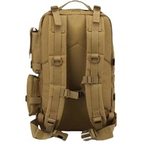 Sac à dos de randonnée grande capacité personnalisé pour l'extérieur, imperméable, durable, sac d'assaut 45L, sac à dos tactique, sac d'étudiant unisexe en polyester