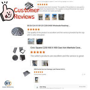 أغطية فتحات الصرف الصحي المصنوعة من الراتنج المركب للحدائق، حسب الطلب، مع شهادة CE. - Product Image 4