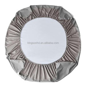 Draps de lit chauds <span class=keywords><strong>drap</strong></span> <span class=keywords><strong>housse</strong></span> polaire hiver <span class=keywords><strong>drap</strong></span> de fond super doux imperméable couleur unie - Product Image 4