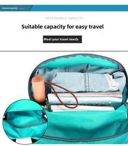 Mochila Plegable Promocional de Doble Asa con Logotipo Personalizado, Ideal para Actividades al Aire Libre y Viajes - Product Image 3