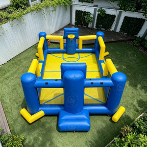Terrain <span class=keywords><strong>de</strong></span> jeu gonflable personnalisable pour le basketball et les activités sportives - Product Image 6