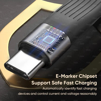 13cm USB 4,0 Fecha Cable Llavero portátil 0.42ft 240W 5A Carga rápida USB C Cable 40Gbps Transferencia DE DATOS Pantalla de Video 8K