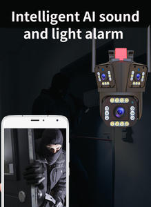 Jianvision 4MP خارجي مقاوم للماء واي فاي بألوان كاملة كشف الحركة الهاتف المحمول زاوية واسعة بطاقة ذاكرة رؤية ليلية - Product Image 5