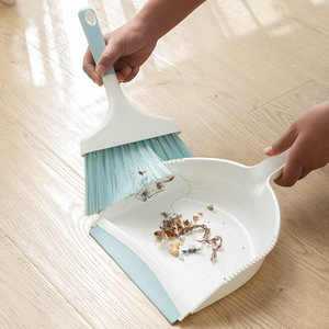 Mini Broom and Dustpan Set Table Dining Table Crumb Soft Bristles Multipurpose Desktop Cleaning Tools for Home - Product Image 2