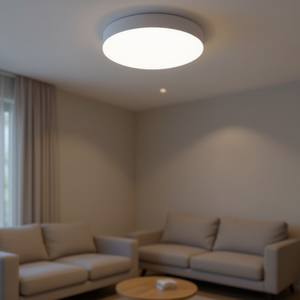 Plafoniera LED Sottile Rotonda 9W 520LM 6000K Bianco Freddo - Product Image 3