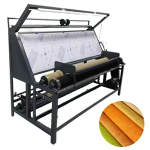 Fabric Meter Counter Rolling Roll Fabric Piping Strip Cutting Machine
