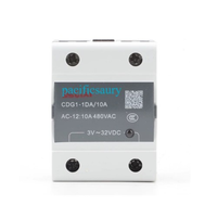 Relay Solid State Asli Baru Kontrol DC AC CDG1-1DA/10A DA10A Terlaris