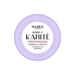 Majida Burro Di Karite 200ml Nutritivo e Hidratante Vainilla y Sándalo Orgánico - Product Image 3