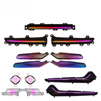 Éclairage LED intérieur amélioré pour Honda Civic 11e génération 2022-2025 – Cache-haut-parleur et éclairage de selle, symphonie arc-en-ciel 64 couleurs