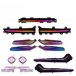 Luces LED Interiores Mejoradas para Honda Civic 11ª Generación 2022-2025, Cubierta de Altavoz, Luz Ambiental, 64 Colores, Efecto Arcoíris - Product Image 1