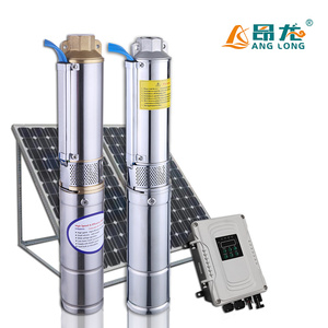 Bomba de agua solar sumergible de tornillo para riego agrícola con motor sin escobillas 3YYS1.3/50-D24/140 - Product Image 4