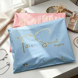 Custom Logo Printed Poly Mailer Bag <b>Waterproof</b> Self Adhesive Plastic Courier Shipping Mailing Bags For Bakery Apparel Packaging - Product Image 6